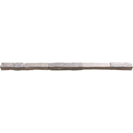 Ekena Millwork Universal Trim Sill for StoneWall Faux Stone Siding Panels PNUTS02X48PO
